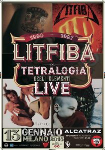 Tetralogia degli elementi live tour - litfiba - litfibaunofficial.it