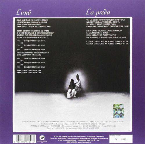 Luna/La preda - Litfiba - litfibaunofficial.it