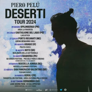 Deserti Tour | Piero Pelù | Litfibaunofficial.it
